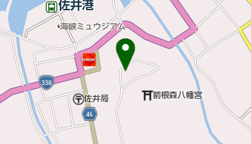 有限会社佐井清掃の地図画像