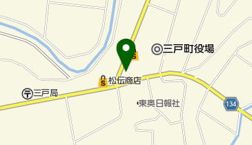 田岩注文受付の地図画像