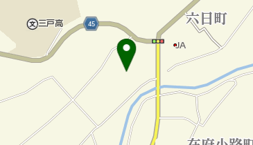 天理教三戸分教会の地図画像