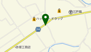 洋服直しセンター三戸店の地図画像