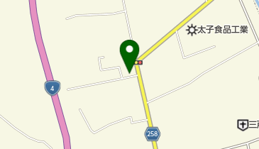 西舘食料品店の地図画像