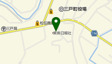 梅松製麺所の地図画像