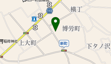 五戸富士電気の地図画像