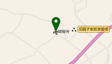 源福寺の地図画像