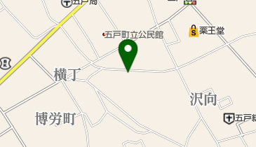 西越屋せんべい店の地図画像