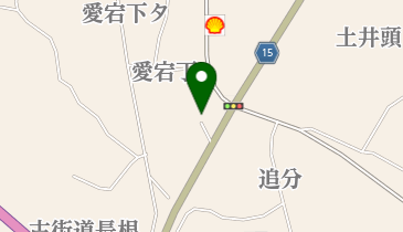 大沢鮮魚店の地図画像