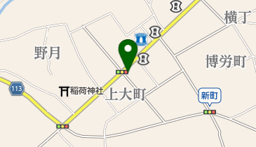 三浦めがね店の地図画像