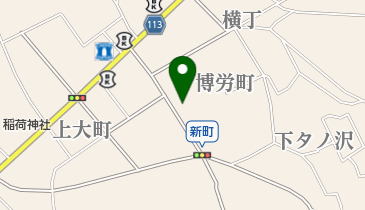 マツオ理容店の地図画像