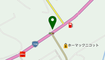 よしのや食堂の地図画像