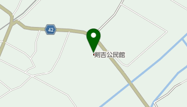 南部町 剣吉公民館の地図画像