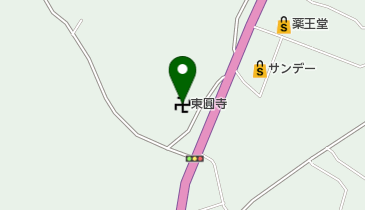 東円寺の地図画像