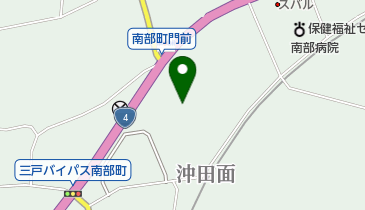 沖田木工所の地図画像