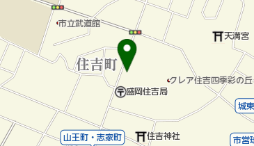 有限会社西根舗装建設盛岡営業所の地図画像