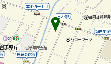 有限会社佐々木硝子店の地図画像