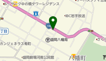 リバース岡本院の地図画像