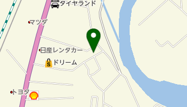 安本内張シート店の地図画像