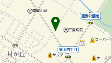 いさごだ 月が丘支店の地図画像