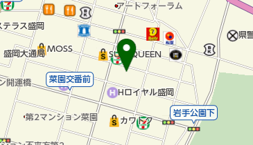 東芝メディカルシステムズ株式会社岩手支店の地図画像