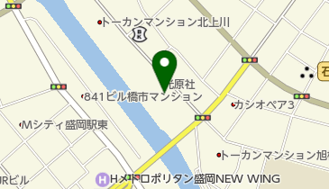 近文商店の地図画像