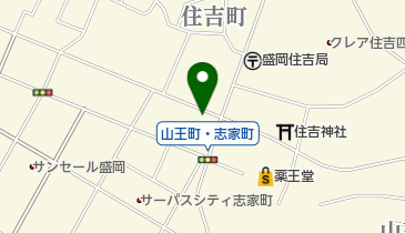 坂井孔版社の地図画像