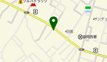 居酒屋いろはの地図画像