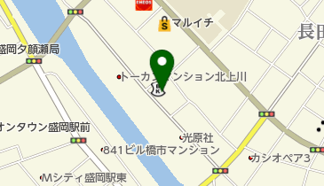 音座の地図画像