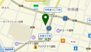 インフォエグゼの地図画像