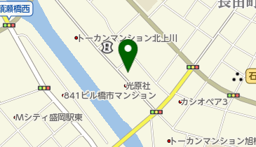 ホームスパンハウス盛岡店の地図画像