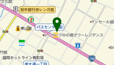 デイサービス言葉のかけ橋の地図画像
