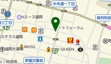 有限会社阿部写真の地図画像