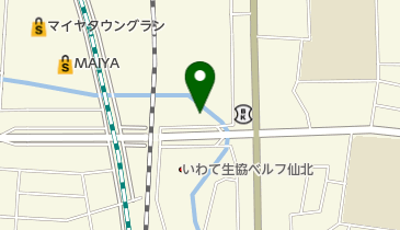 岩手共同ガス株式会社の地図画像