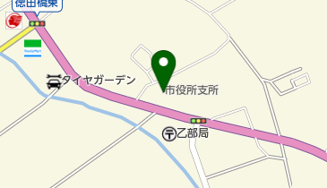 盛岡市 乙部地区公民館の地図画像