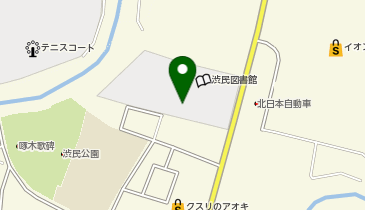 渋民文化会館・姫神ホールの地図画像