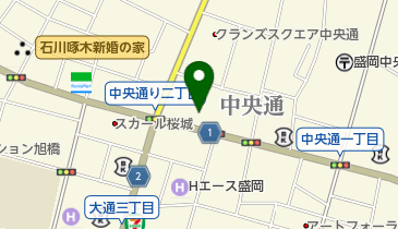 丸市憲行ダンス教室の地図画像