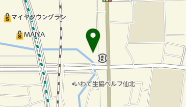 岩手第一珠算学校の地図画像