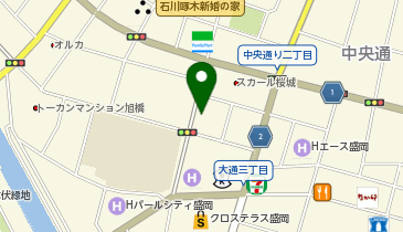 書道研究創玄会の地図画像