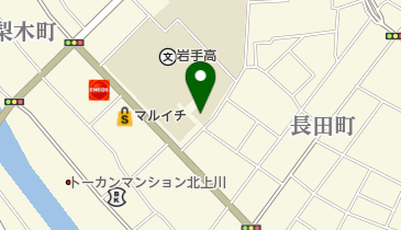 岩手中・高等学校石櫻寮の地図画像