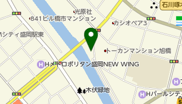 トコヨ産業株式会社の地図画像