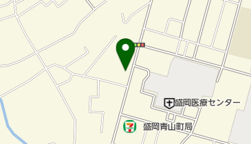 金光教厨川教会の地図画像