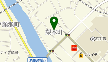 お洗濯屋さん 梨木店の地図画像