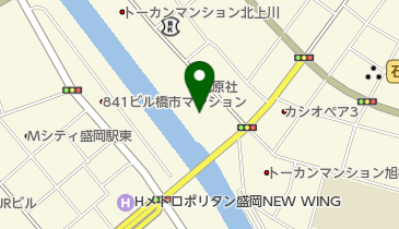 えびすやの地図画像