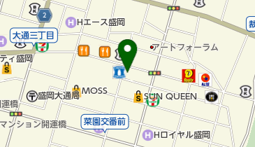 有限会社スガワラ靴店 大通店の地図画像
