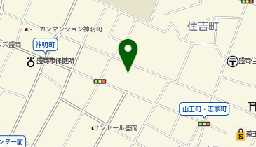 財団法人岩手県生活衛生営業指導センターの地図画像