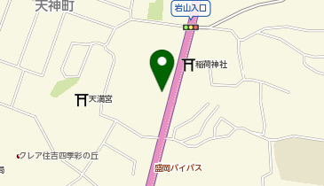 岩手県パン工業組合の地図画像