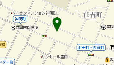 岩手県美容業生活衛生同業組合の地図画像