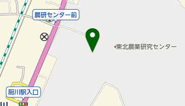 全農林労働組合東北地方本部盛岡厨川分会の地図画像