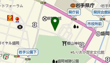 ウィール化粧品の地図画像