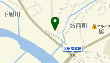 有限会社田越工務店の地図画像