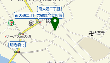 衣料品イシオカの地図画像