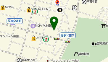 薫風舎の地図画像